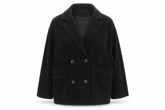 Womens UK Size M Divided Black Jacket