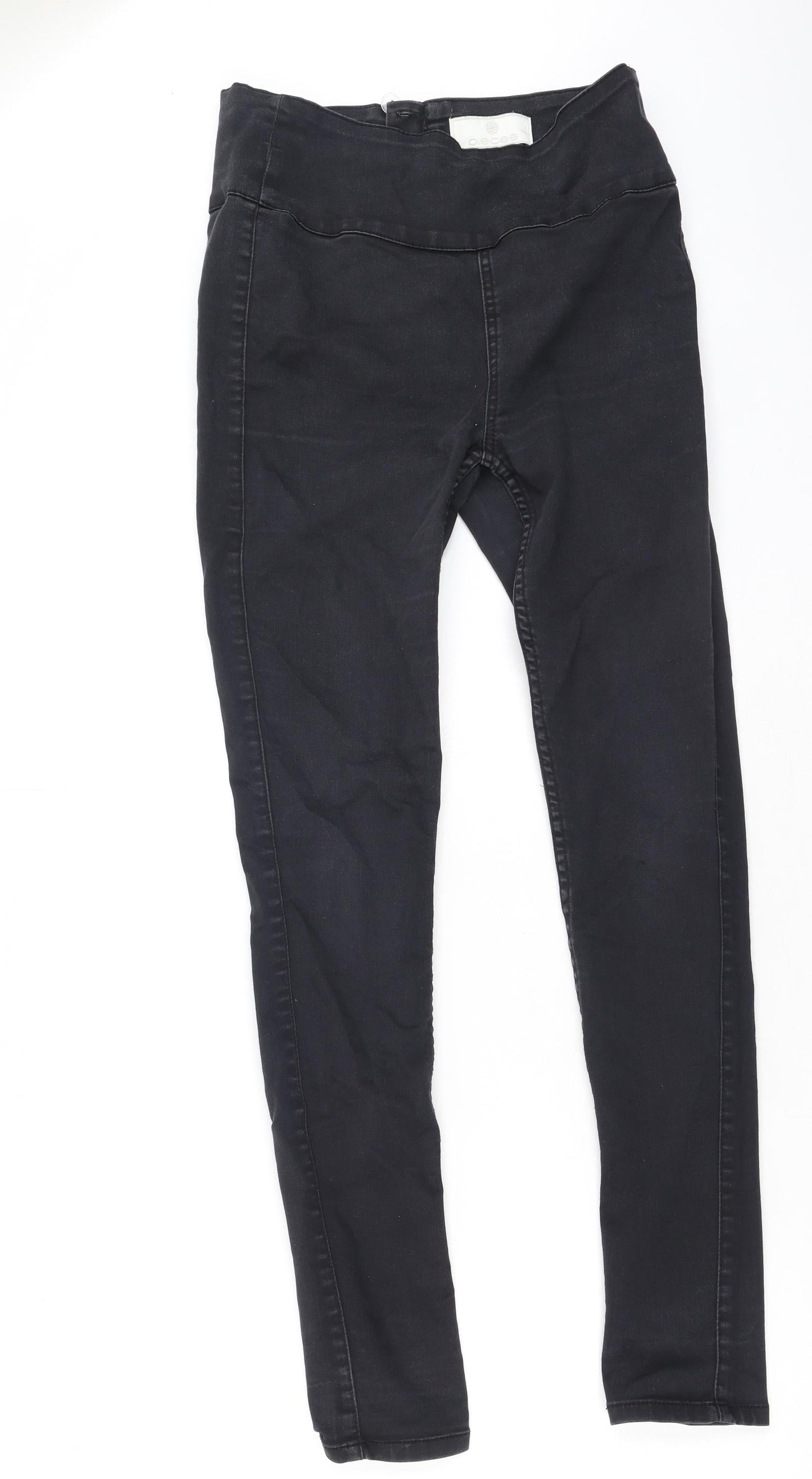 Womens UK Size 30 Pieces Regular Fit Jegging Grey Jeans