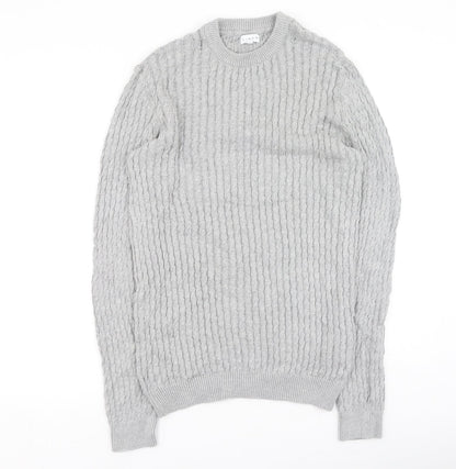 Womens UK Size S House of Fraser Grey Pullover Jumper