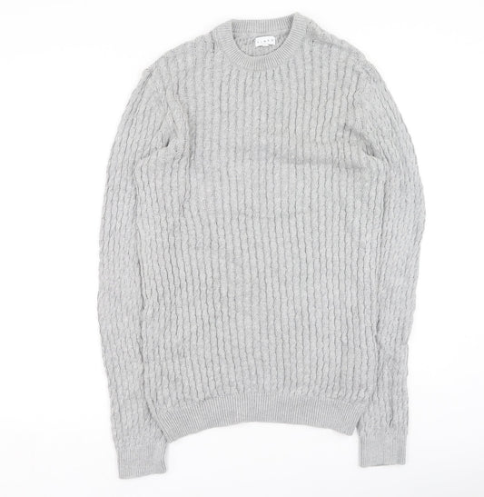 Womens UK Size S House of Fraser Grey Pullover Jumper