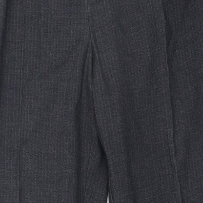 Womens UK Size 12 Dunnes Stores Regular Fit  Grey Trousers