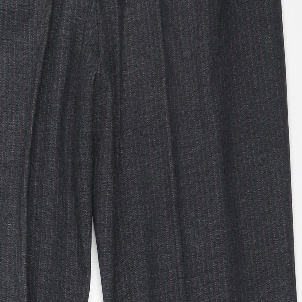 Womens UK Size 12 Dunnes Stores Regular Fit  Grey Trousers