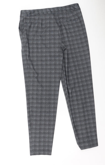 Womens UK Size 12 NEXT Regular Fit  Grey Trousers