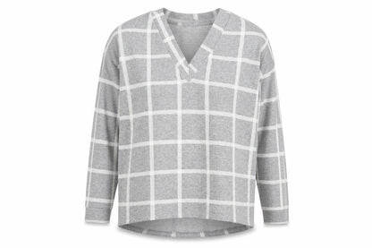 Womens UK Size 8 River Island Grey Pullover Jumper