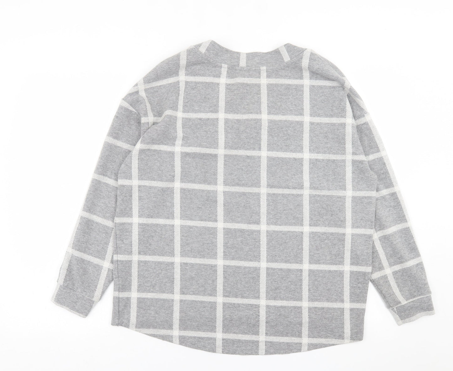 Womens UK Size 8 River Island Grey Pullover Jumper
