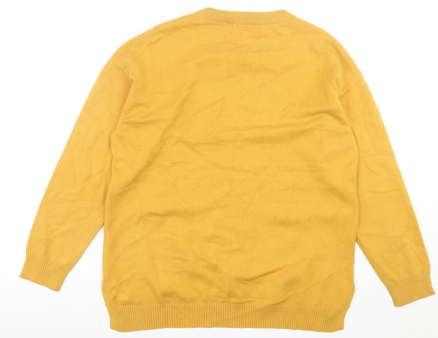 Womens UK Size L Paramour Yellow Pullover Jumper