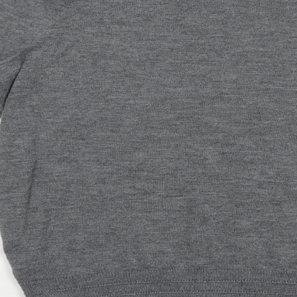 Womens UK Size 12 Topshop Grey Pullover Jumper