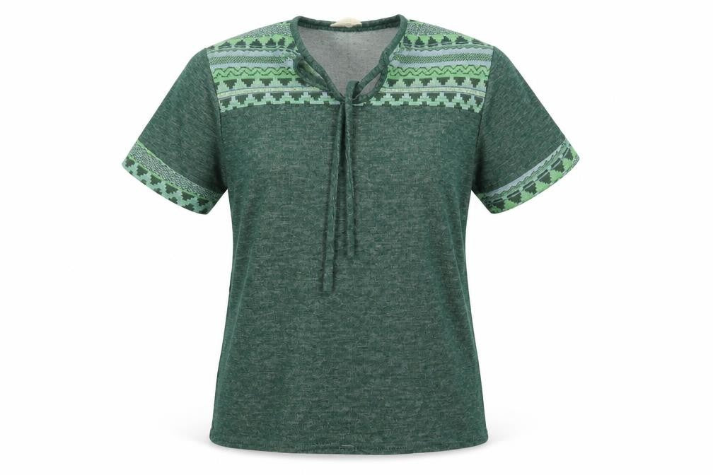 Womens UK Size M Preworn Green Pullover Jumper