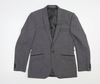 Mens UK Size 42 Taylor & Wright Regular Grey Suit Jacket