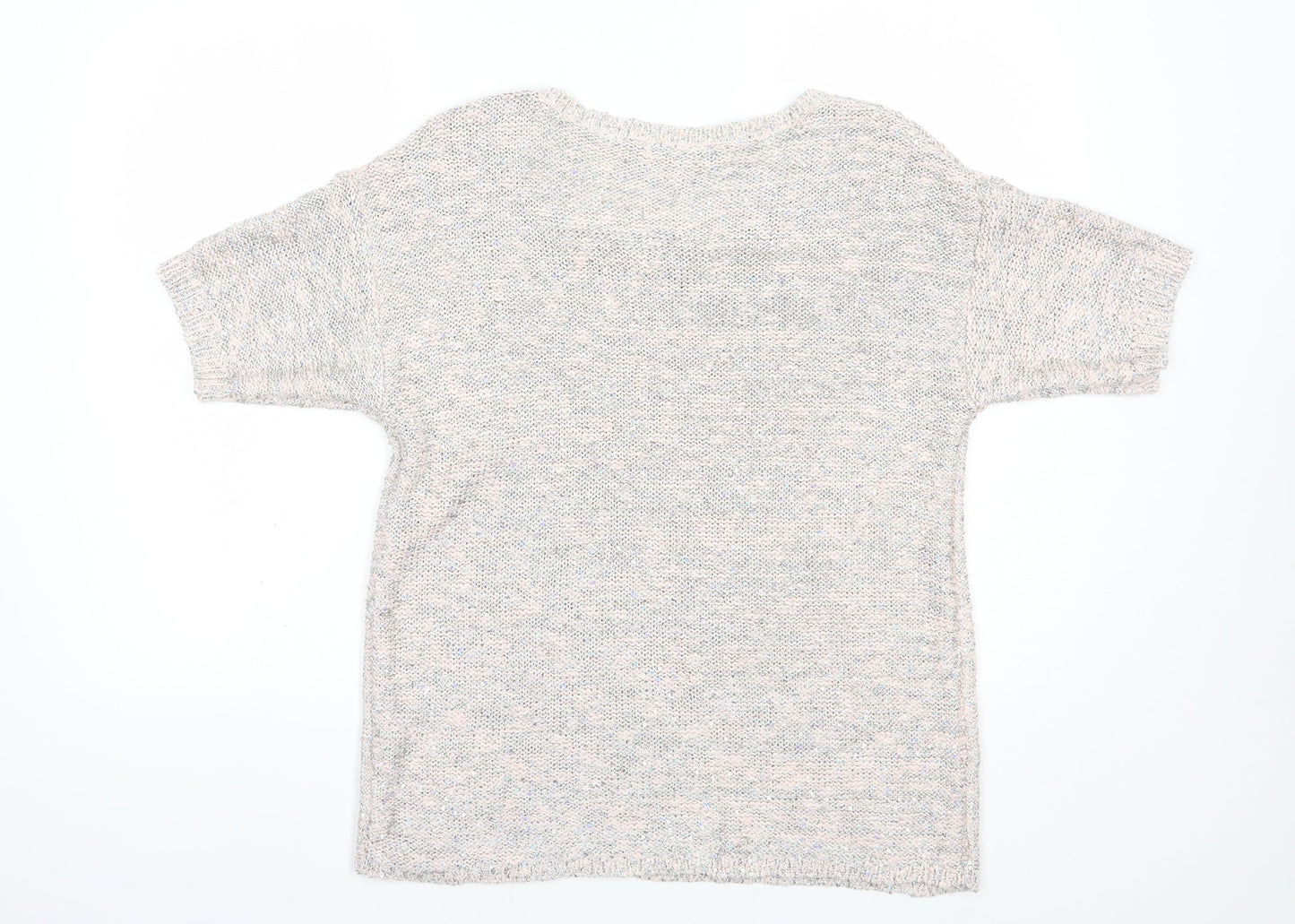 George Womens Pink Boat Neck  Camel Pullover Jumper Size 14