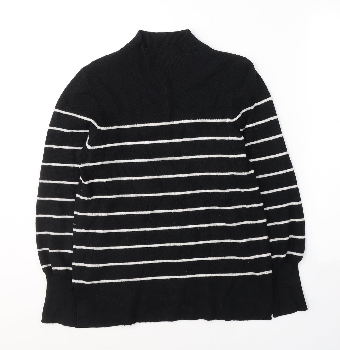 Womens UK Size M Marks and Spencer Black Pullover Jumper