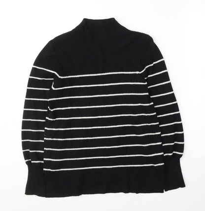 Womens UK Size M Marks and Spencer Black Pullover Jumper