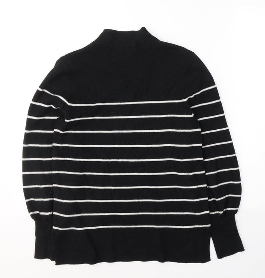 Womens UK Size M Marks and Spencer Black Pullover Jumper