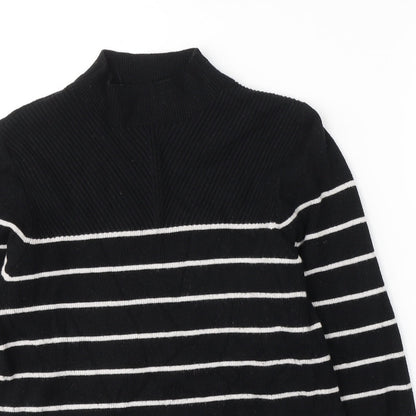 Womens UK Size M Marks and Spencer Black Pullover Jumper