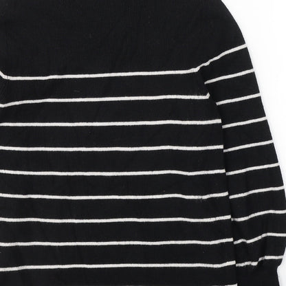 Womens UK Size M Marks and Spencer Black Pullover Jumper