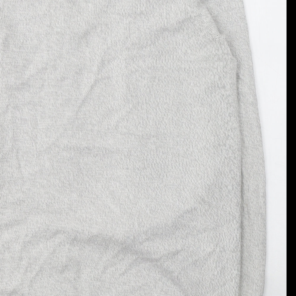 Womens UK Size 10 BHS Grey Cardigan Jumper