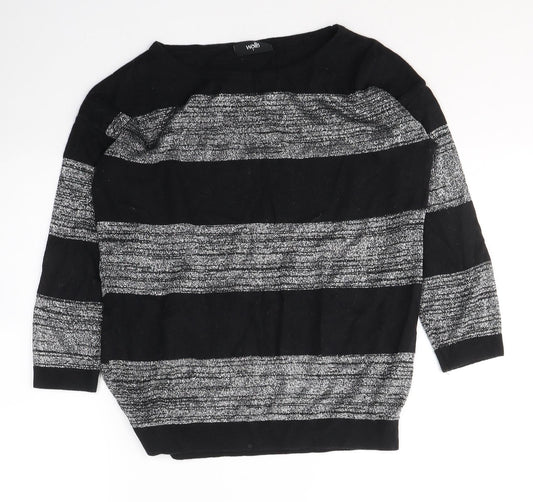 Womens UK Size S Wallis Black Pullover Jumper