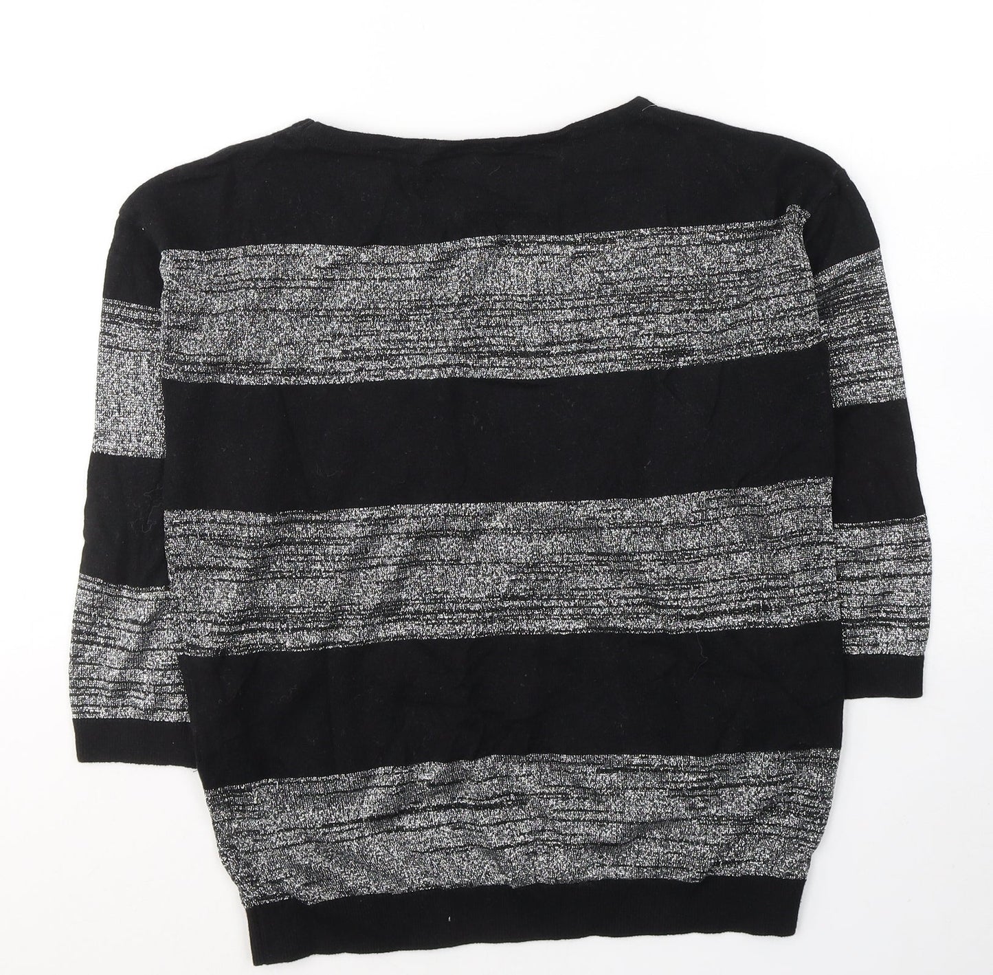 Womens UK Size S Wallis Black Pullover Jumper