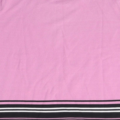 Klass Womens Pink  Polyester Basic T-Shirt Size S Round Neck