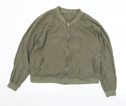 Womens UK Size 18 Select Green Jacket
