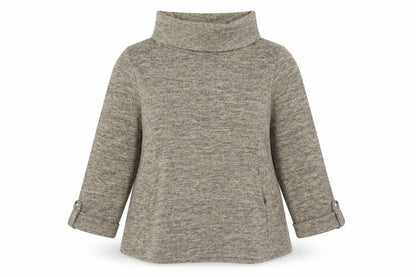Womens UK Size 16 Preworn Brown Pullover Jumper