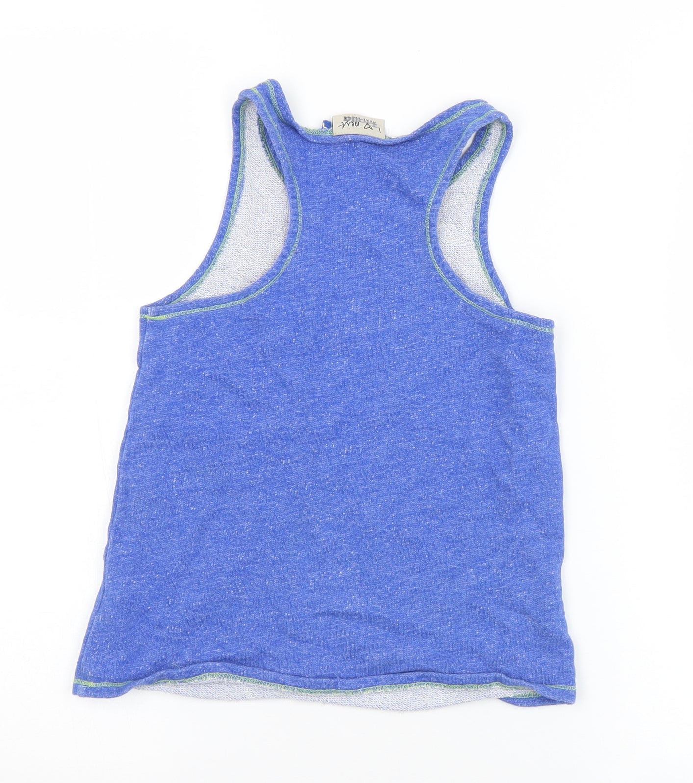NEXT Girls Blue  Cotton Camisole Tank Size 8 Years Round Neck  - NY