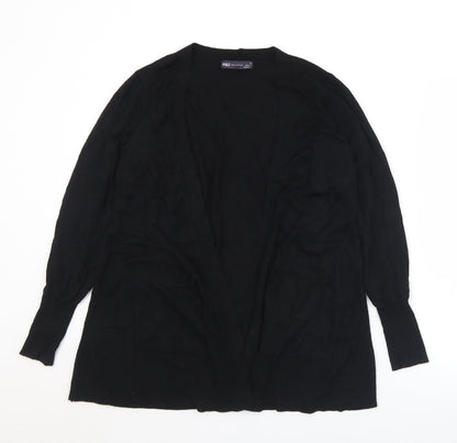 Womens UK Size S Marks and Spencer Black Cardigan Jumper