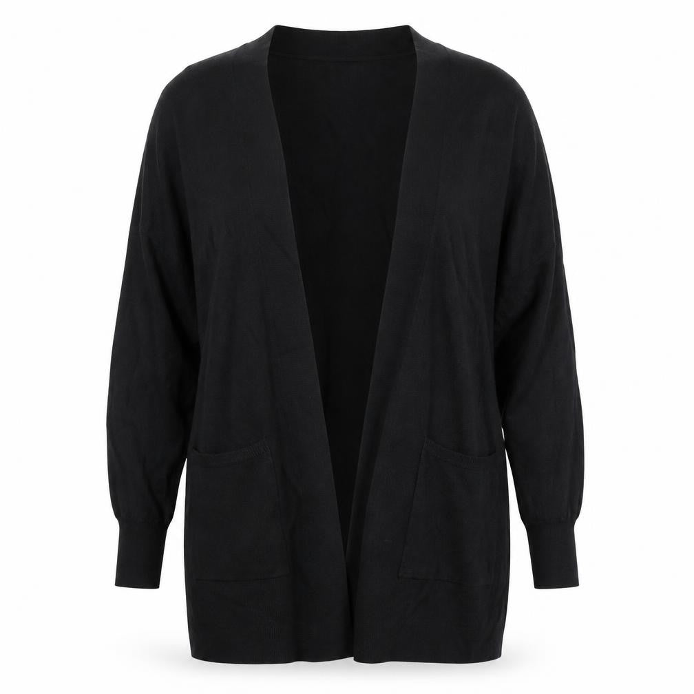 Womens UK Size S Marks and Spencer Black Cardigan Jumper