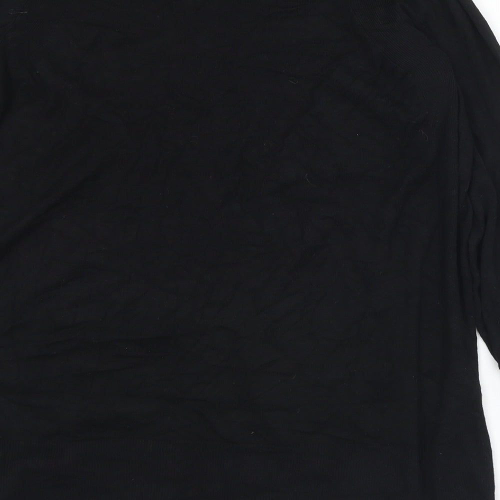 Womens UK Size S Marks and Spencer Black Cardigan Jumper