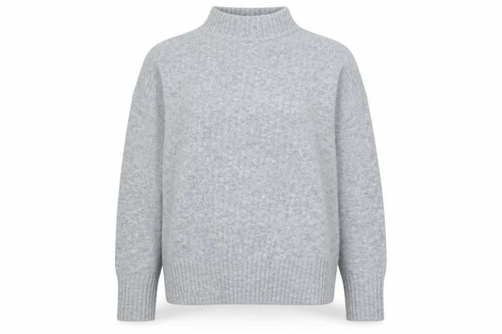Womens UK Size 12 Warehouse Grey Pullover Jumper