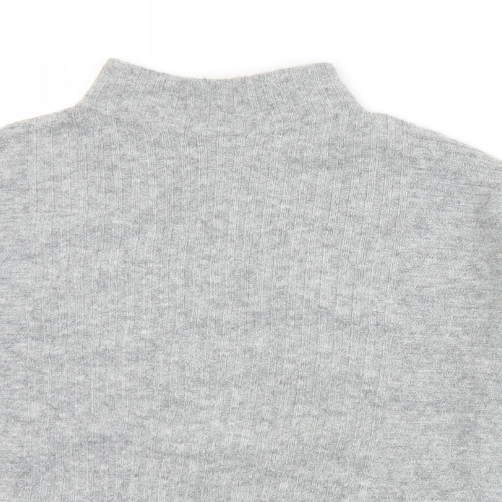 Womens UK Size 12 Warehouse Grey Pullover Jumper