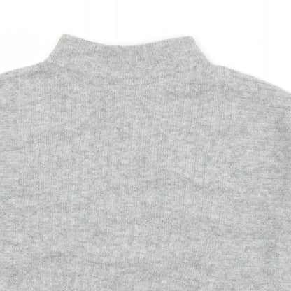 Womens UK Size 12 Warehouse Grey Pullover Jumper