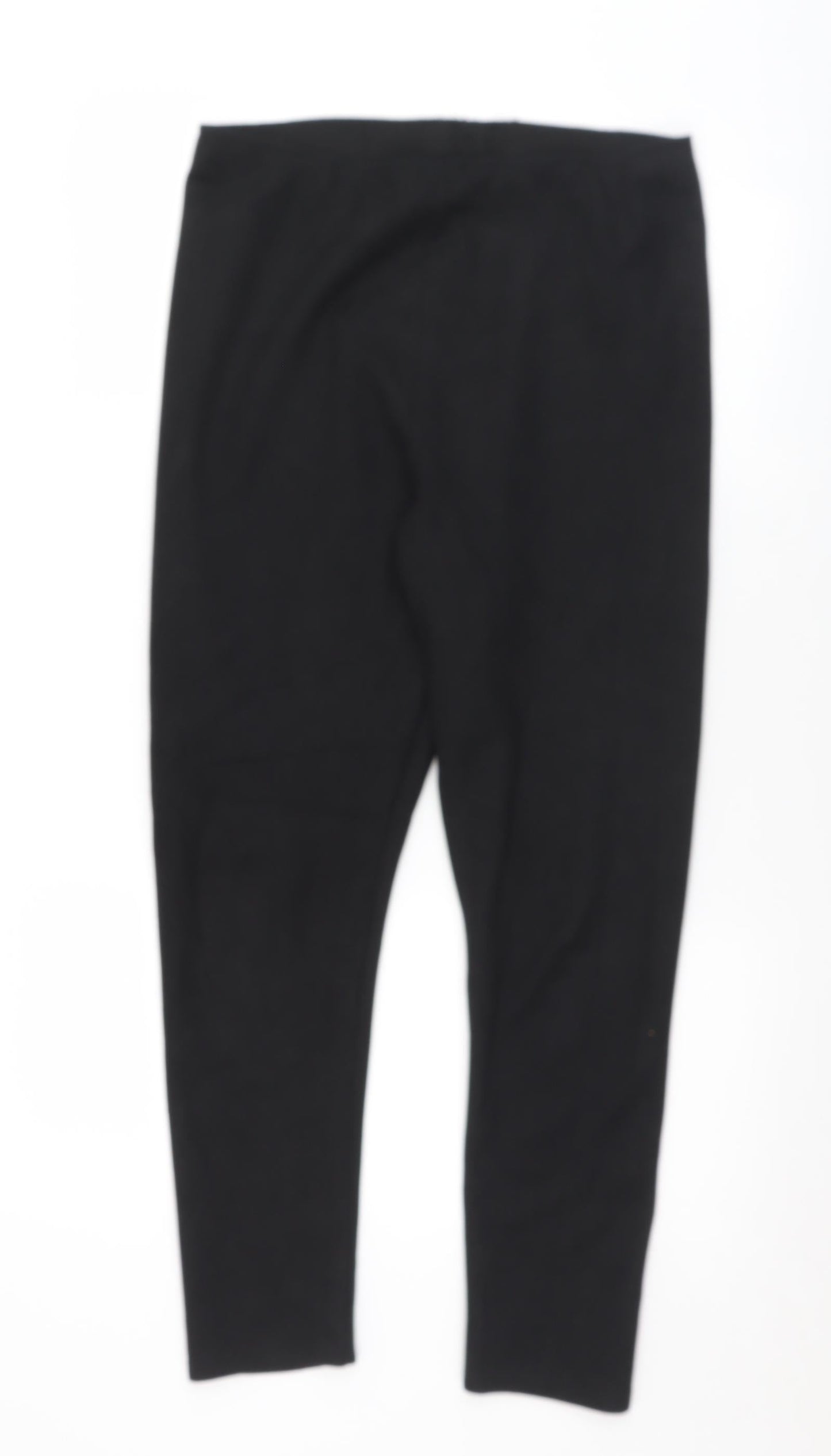 Womens UK Size 14 Jeff & Co Slim Fit  Black Trousers
