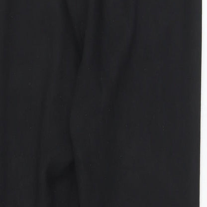 Womens UK Size 14 Jeff & Co Slim Fit  Black Trousers