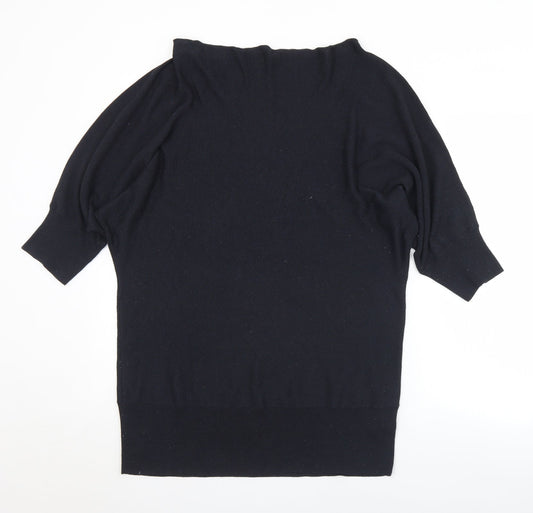 Womens UK Size 18 Savoir Black Pullover Jumper