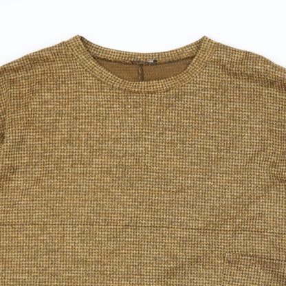 Womens UK Size S Roman Gold Pullover Jumper