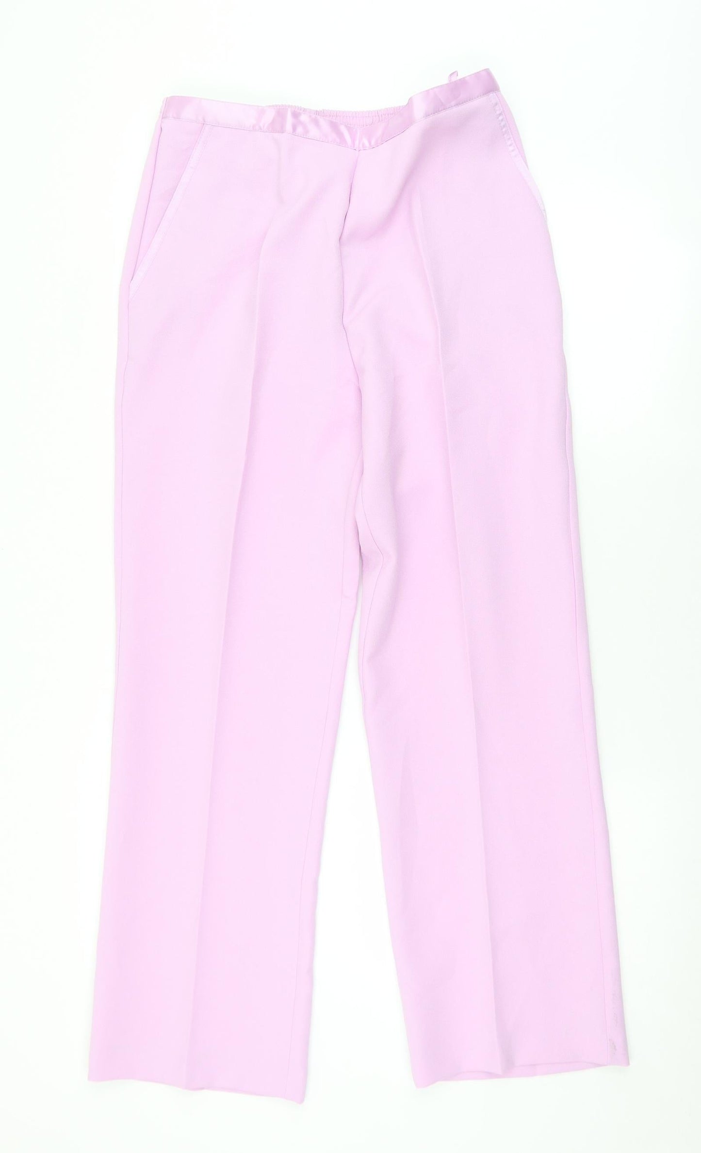 Womens UK Size 14 Damart Regular Fit  Purple Trousers