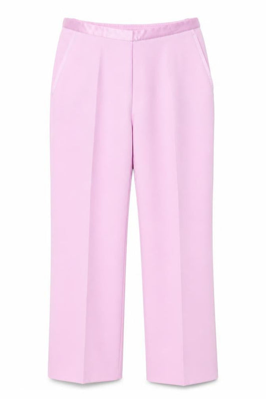 Womens UK Size 14 Damart Regular Fit  Purple Trousers