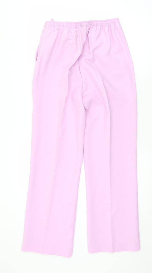 Womens UK Size 14 Damart Regular Fit  Purple Trousers