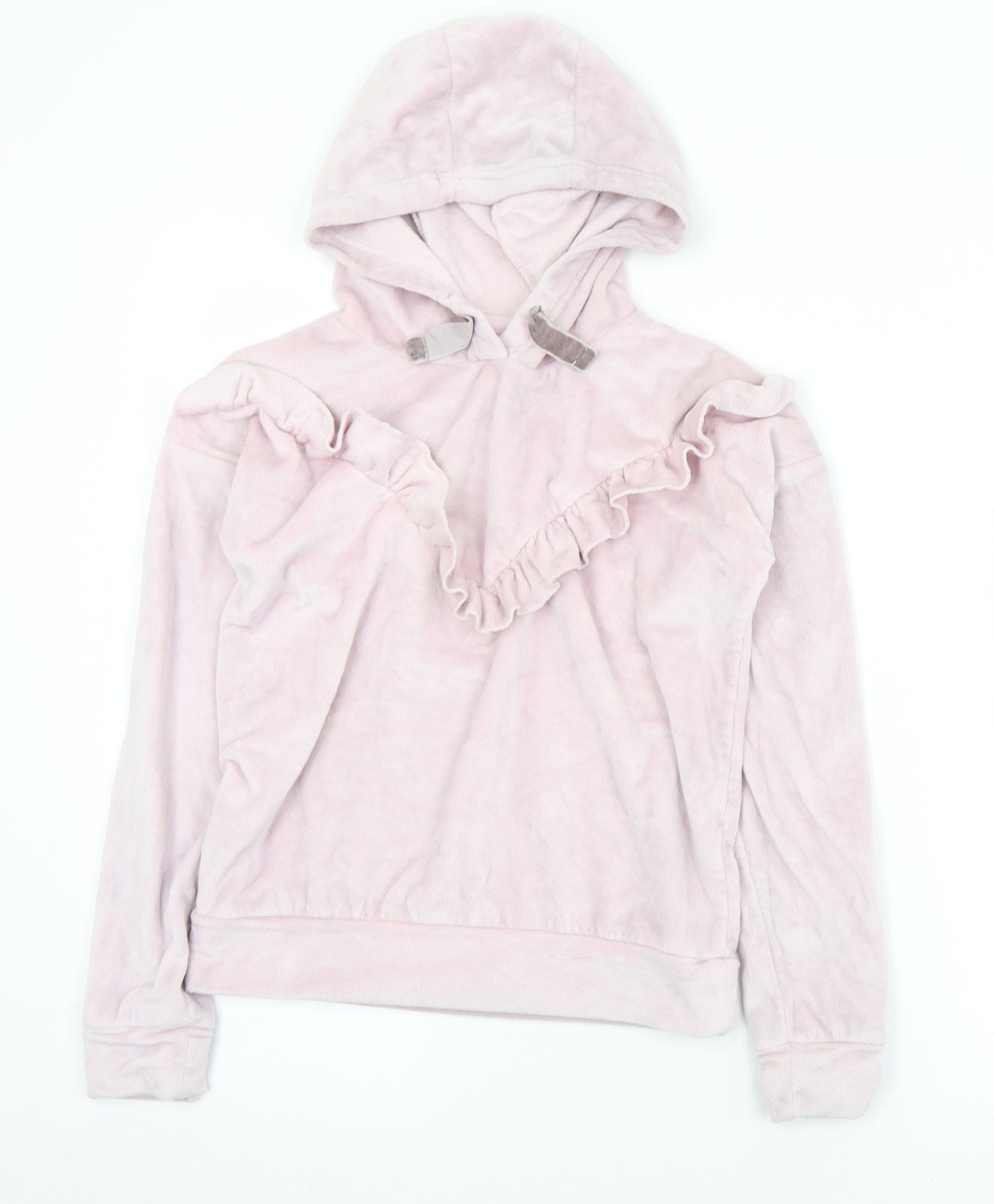 Matalan Girls Purple  Polyester Pullover Hoodie Size 10 Years