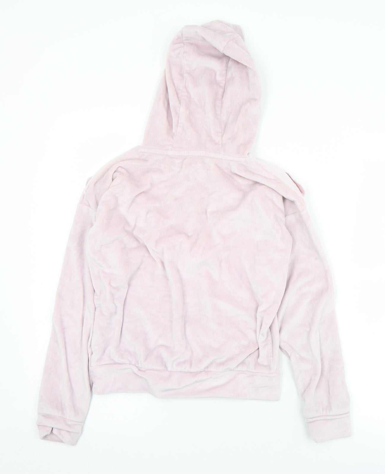 Matalan Girls Purple  Polyester Pullover Hoodie Size 10 Years