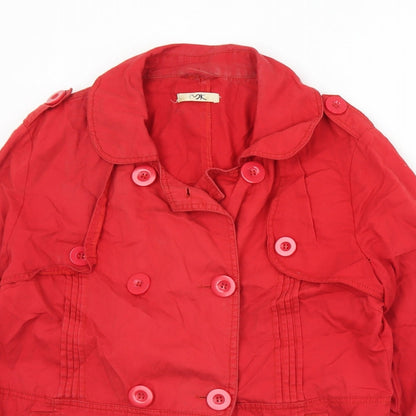 MK Womens Red   Jacket  Size 16  Button