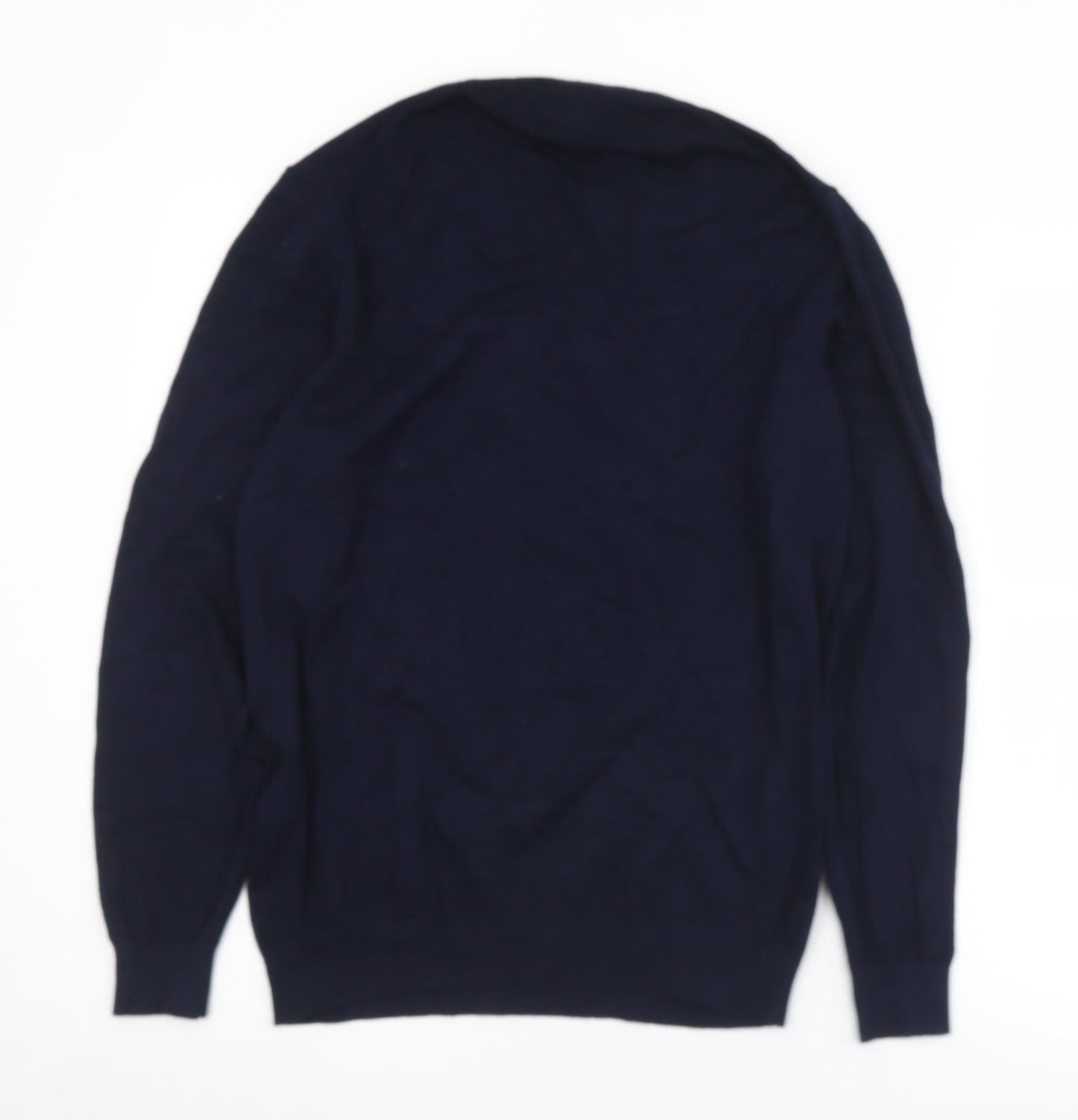 Womens UK Size M Zara Blue Pullover Jumper