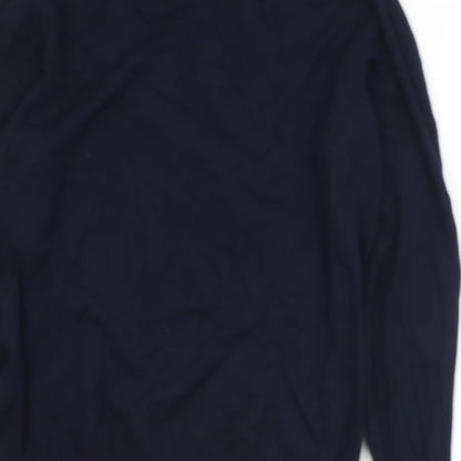 Womens UK Size M Zara Blue Pullover Jumper