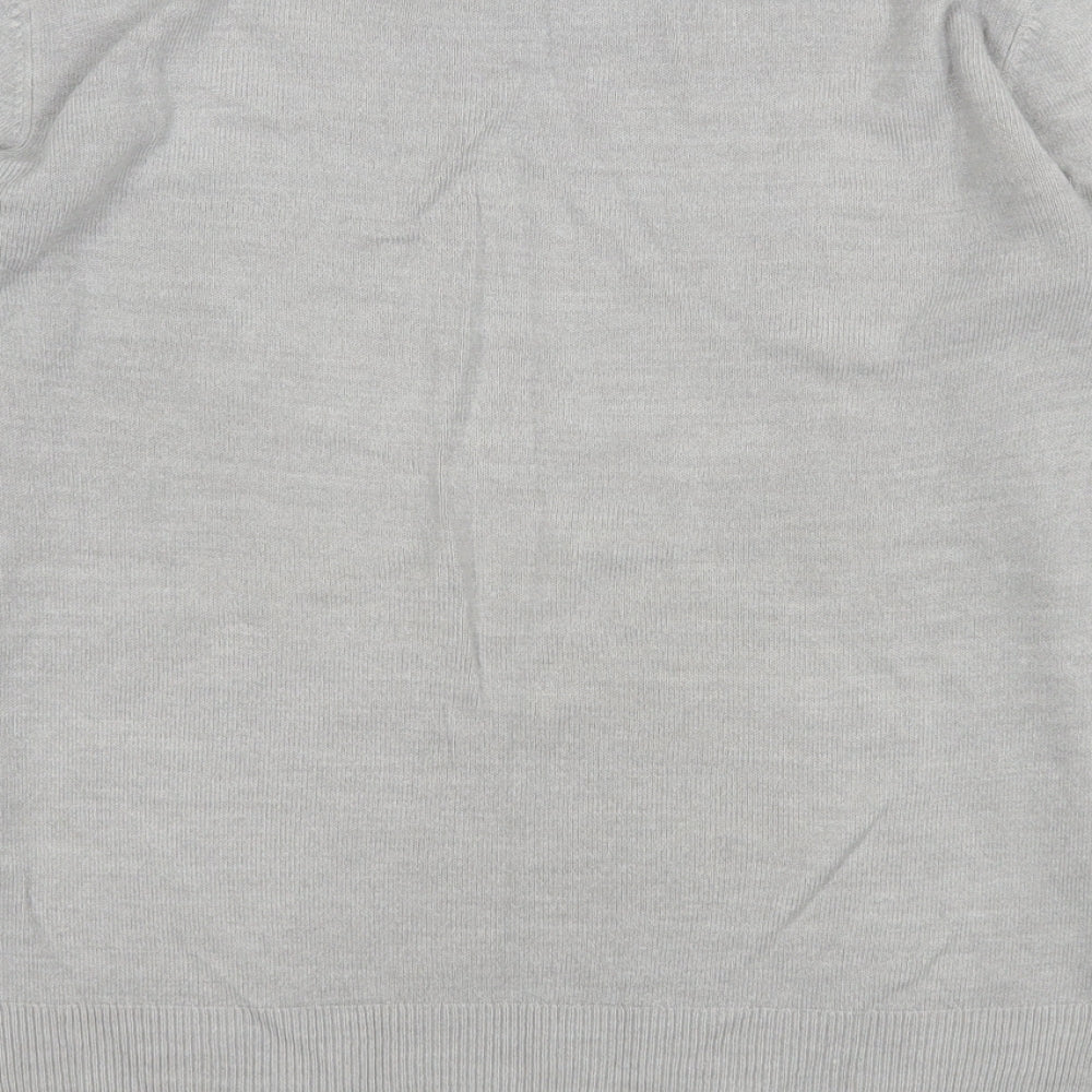 Womens UK Size 10 Marks and Spencer Grey Pullover Jumper
