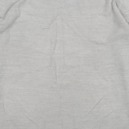 Womens UK Size 10 Marks and Spencer Grey Pullover Jumper