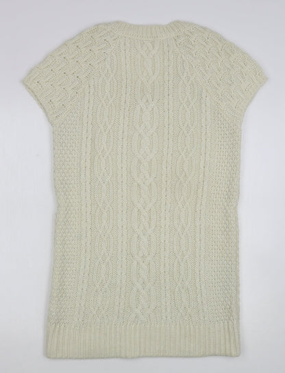 Womens UK Size L Oasis Beige Pullover Jumper