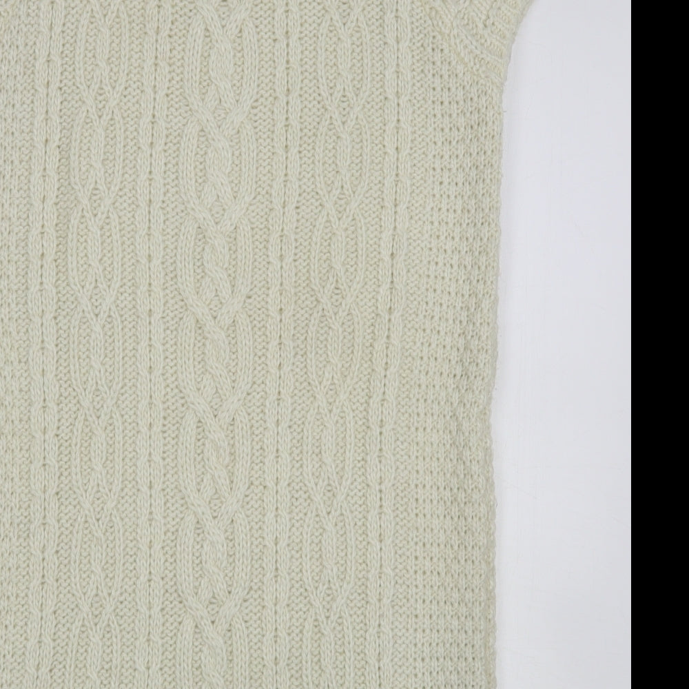 Womens UK Size L Oasis Beige Pullover Jumper