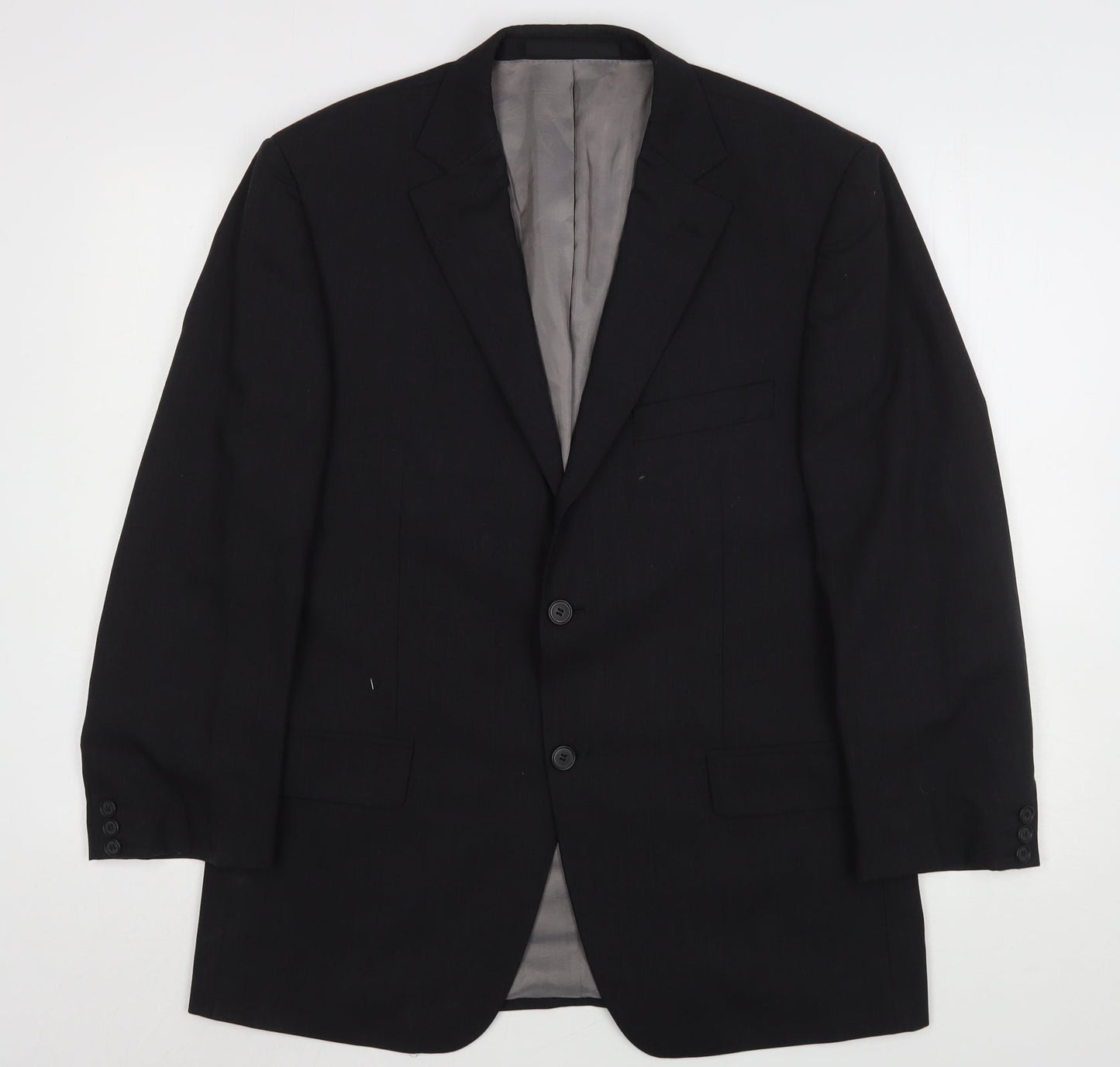 Mens UK Size 40 Marks and Spencer Regular Grey Suit Jacket