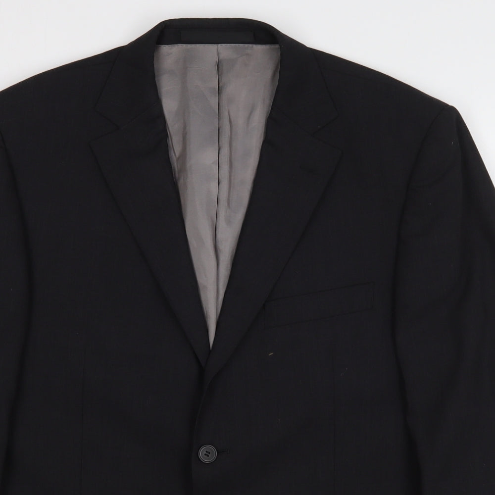 Mens UK Size 40 Marks and Spencer Regular Grey Suit Jacket